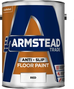 Armstead Trade Anti-Slip Floor Paint Red 5L